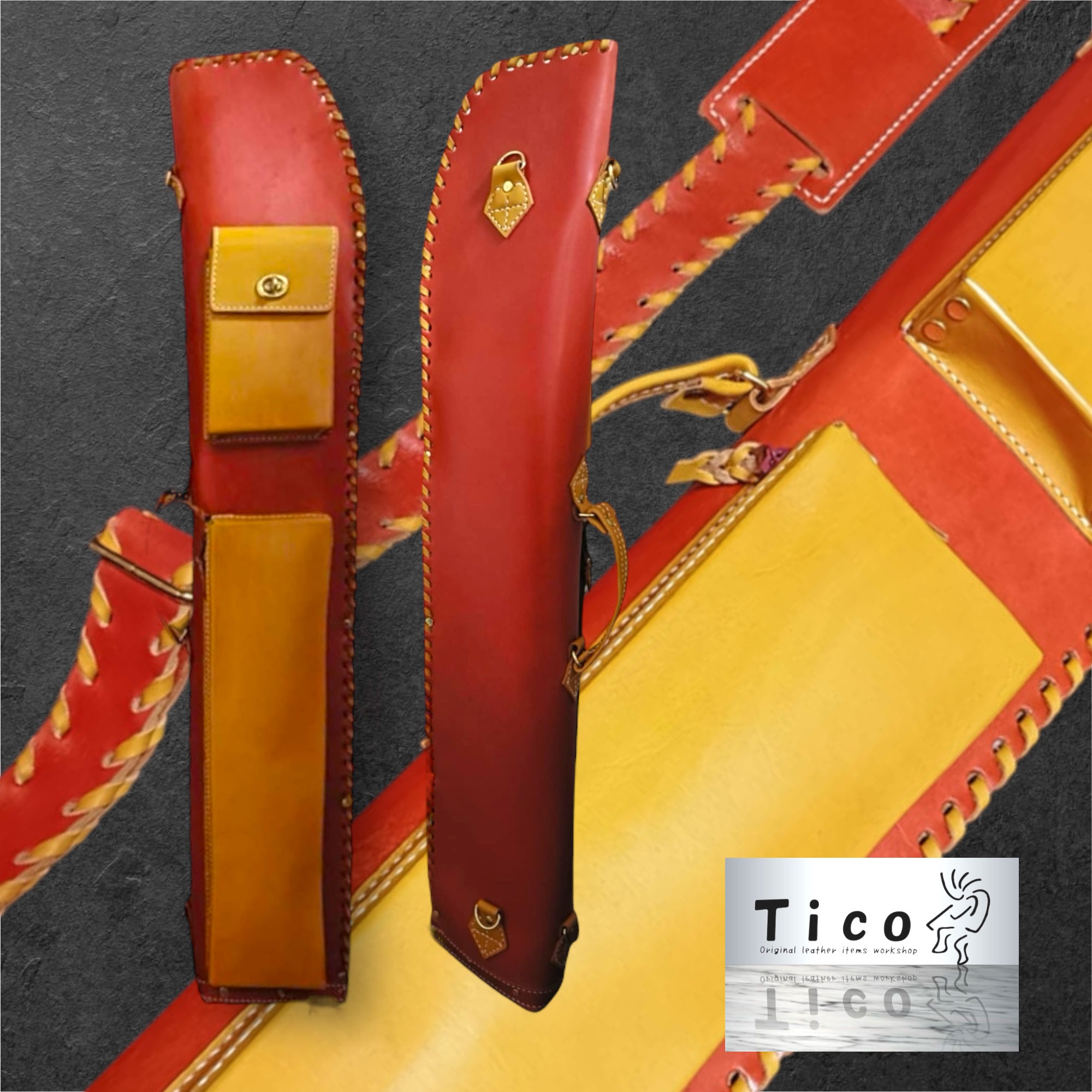 SOLD 　Tico Cue Case