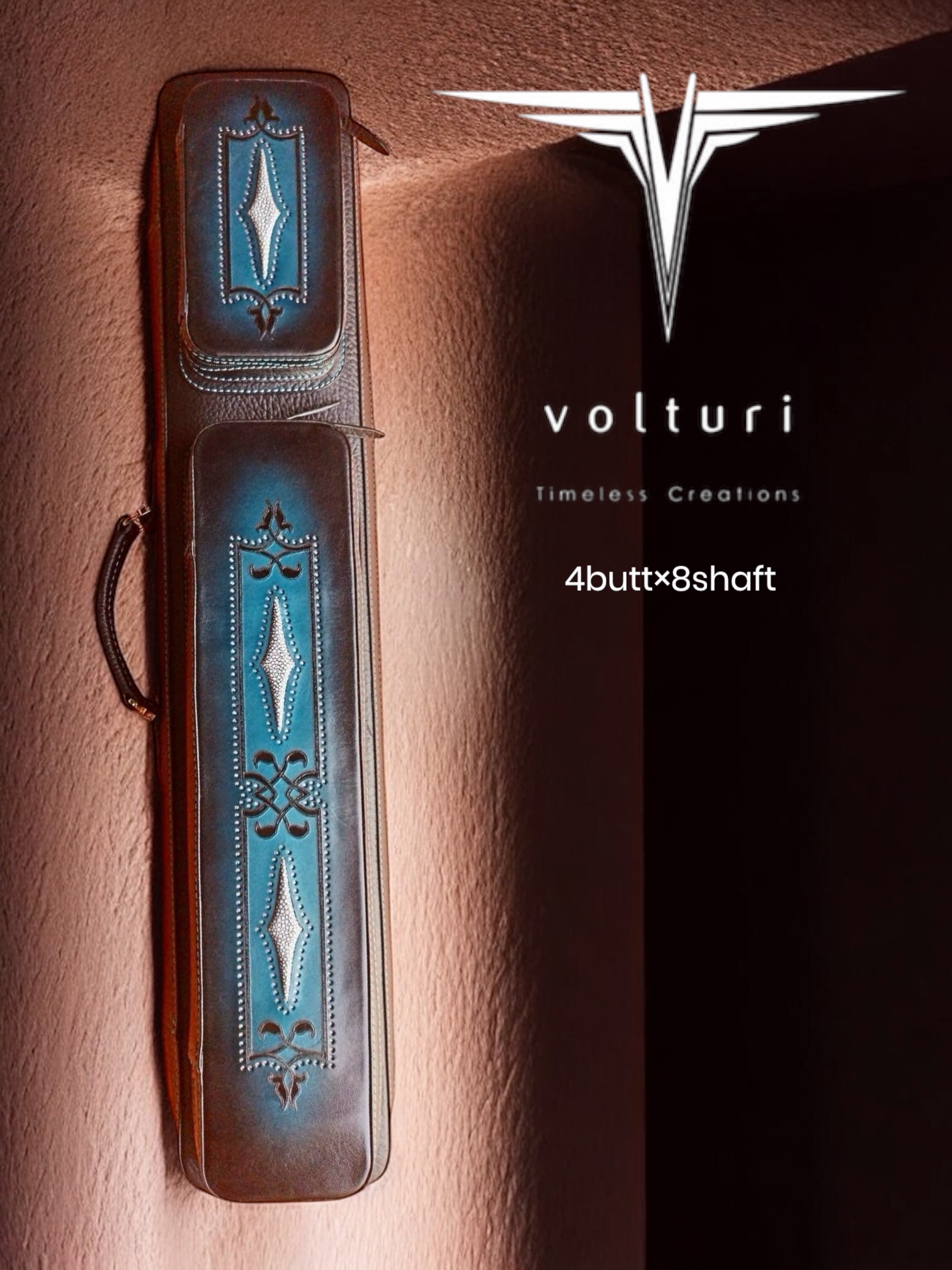 SOLD  VOLTUI  SOFT CASE  BUFFALO    EF4×8　＃TORQUOISE