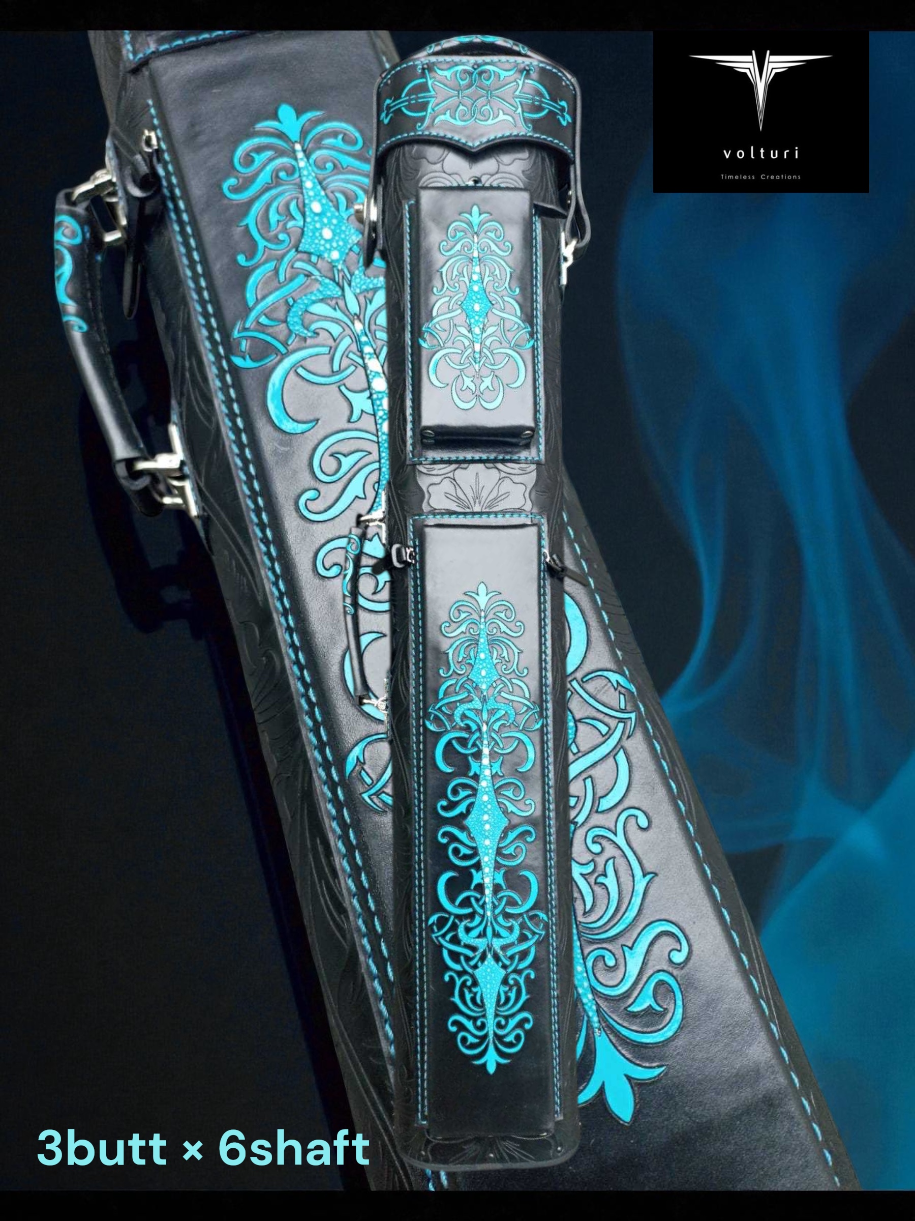 VOLTURI　Arabesque 限定デザイン ＃BLACK×BLUE 3×６